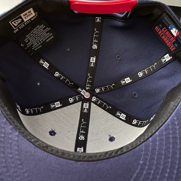 New Era Los Angeles Dodgers Navy Americana Fade 9FIFTY Snapback Hat - OSFM - Picture 6 of 9